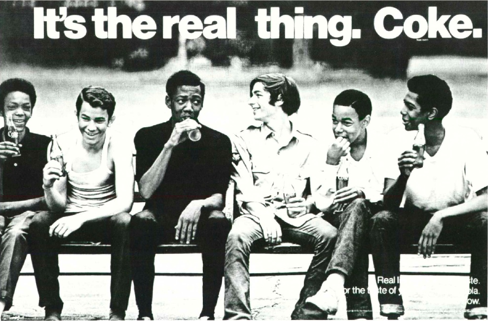 “It’s the Real Thing” (1971), The Coca-Cola Company.